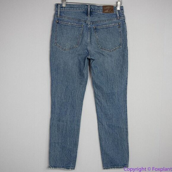 Madewell Tomboy Straight Jeans in Wright Wash, 26, MD681 - Picture 8 of 15